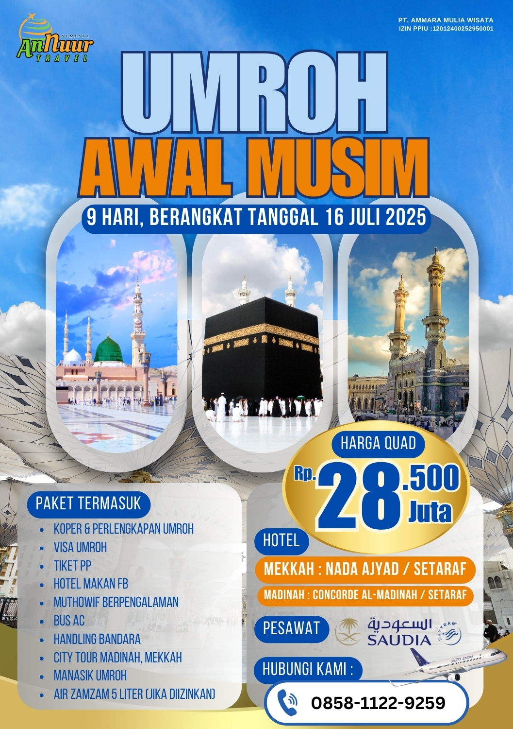 Flyer Umroh Juli 2025